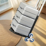 Portable Folding Hand Truck Lightweight Transport Trolley for Warehouse Use