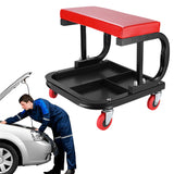 Multifunctional Car Repair Stool with 360 degree Swivel Wheels