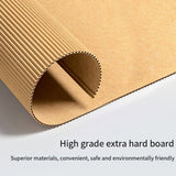 10pcs Slanted Cardboard Display Storage Boxes Organiser