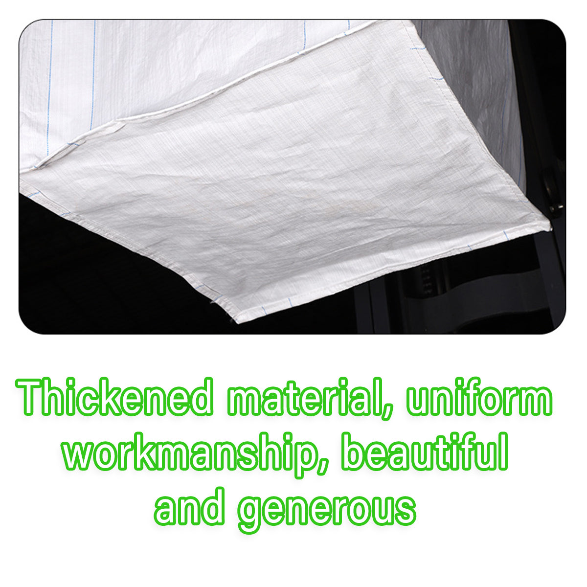 Heavy Duty White Woven Ton Bag for Warehouse Bulk Storage