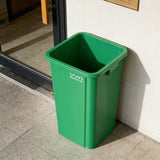 80L Square Trash Can Large Capacity Durable Open-Top Bin