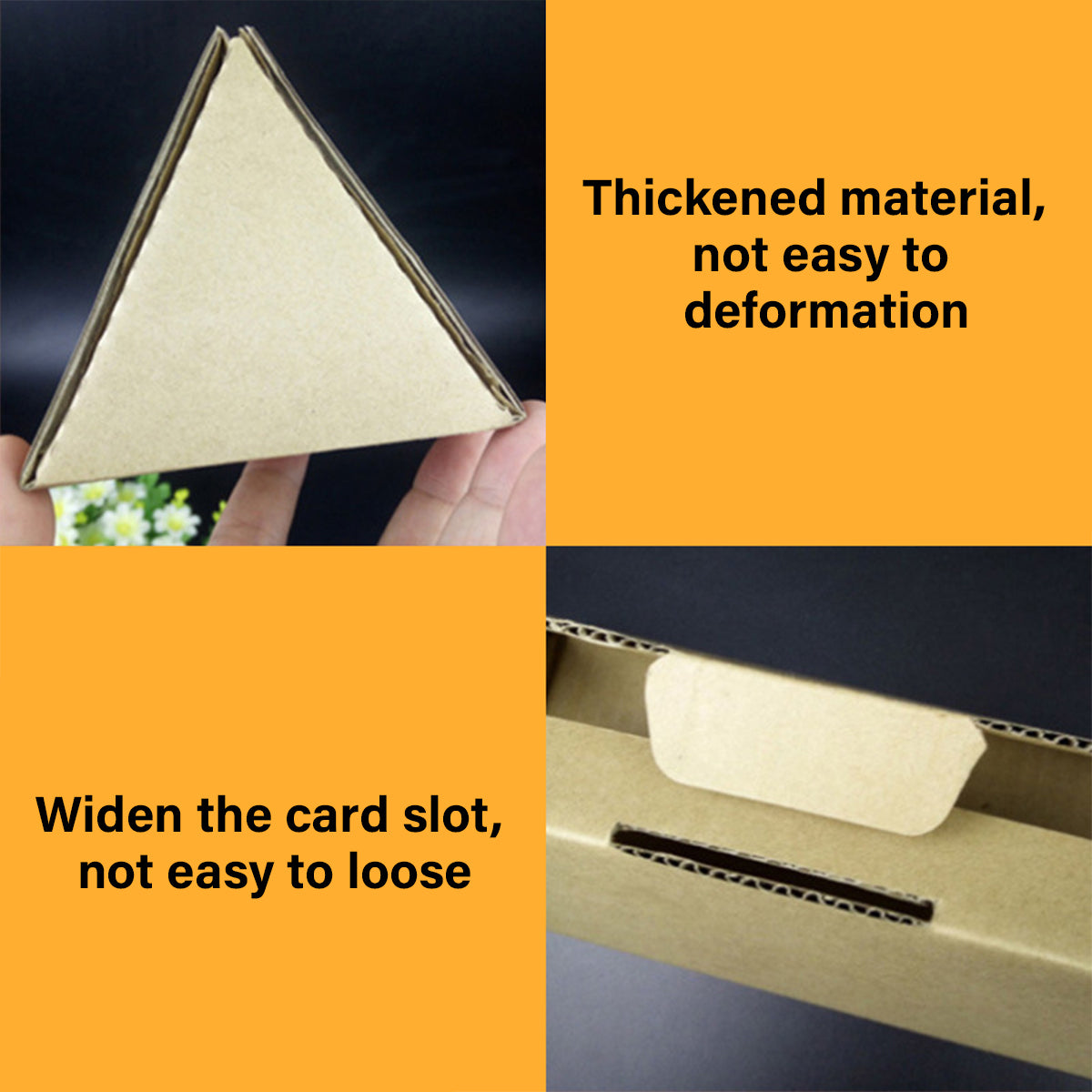 20PCS Triangular Carton Packing Boxes Corrugated Express Shipping Boxes
