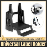 Universal Thermal Label Paper Holder Barcode Printer Compatible Label Stand