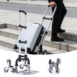Folding Hand Truck Cart Portable Aluminium Large Capacity
