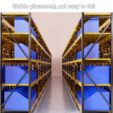 5PCS Waterproof Shelf Storage Boxes for Warehouse Garage Tool Sorting