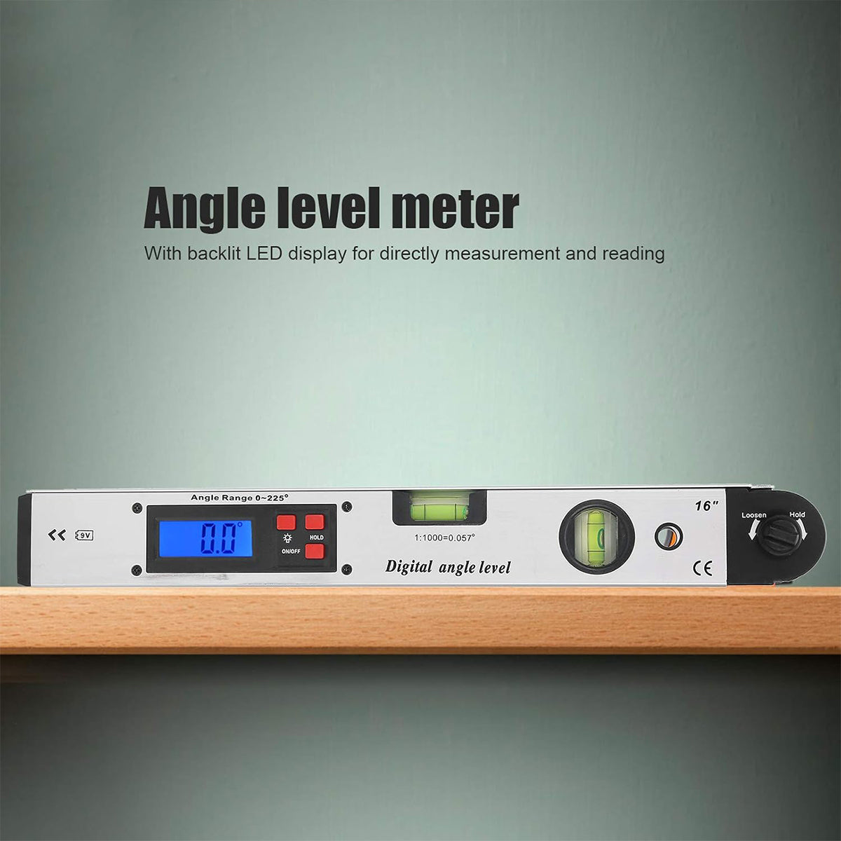 Aluminum Alloy Digital Angle Ruler Level High Precision Tool