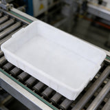 Rectangular Hardware Tool Storage Box Large Capacity PE Organizer