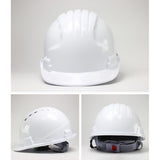 Safety Helmet Hard Hat ABS Adjustable Vented Construction