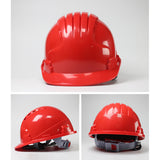 Safety Helmet Hard Hat ABS Adjustable Vented Construction