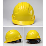 Safety Helmet Hard Hat ABS Adjustable Vented Construction