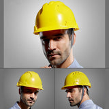 Safety Helmet Hard Hat ABS Adjustable Vented Construction