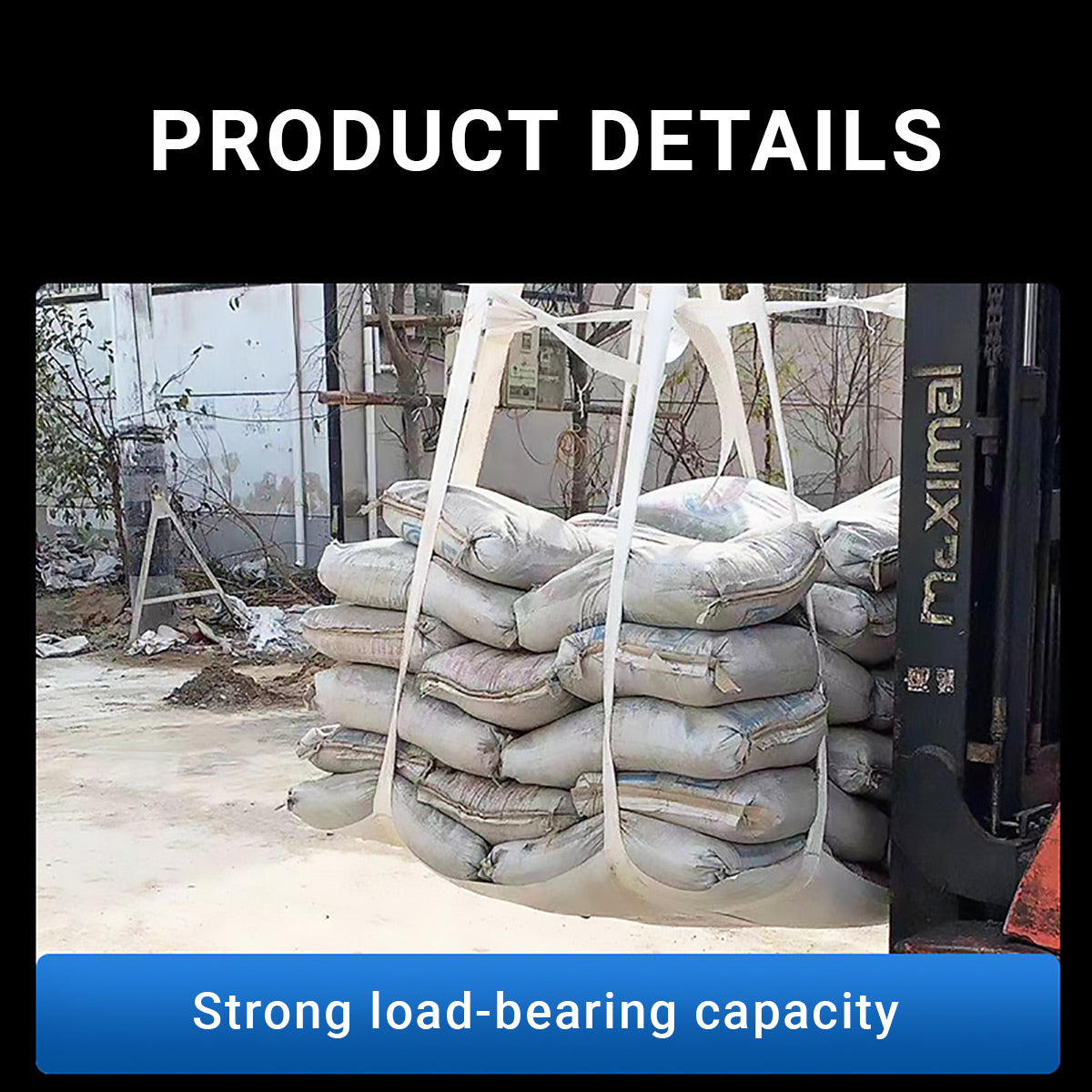 2.2-Ton Heavy-Duty PP Woven Sling for Crane Hoist Rigging