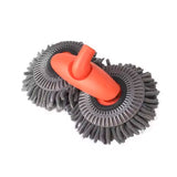 Retractable Double Head Car Cleaning Tool Chenille Wash Mop Soft Brush