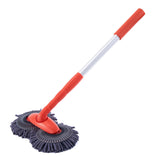 Retractable Double Head Car Cleaning Tool Chenille Wash Mop Soft Brush