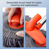 Retractable Double Head Car Cleaning Tool Chenille Wash Mop Soft Brush