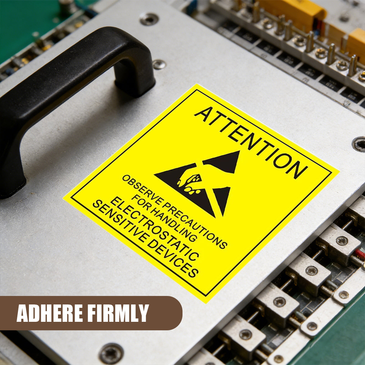 Anti Static Warning Sticker Label for Electronics Packaging