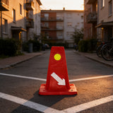 Traffic Divider Safety Cone Reflective Road Construction Warning Marker