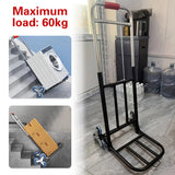 Portable Folding Hand Truck Lightweight Transport Trolley for Warehouse Use