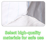 Heavy Duty White Woven Ton Bag for Warehouse Bulk Storage