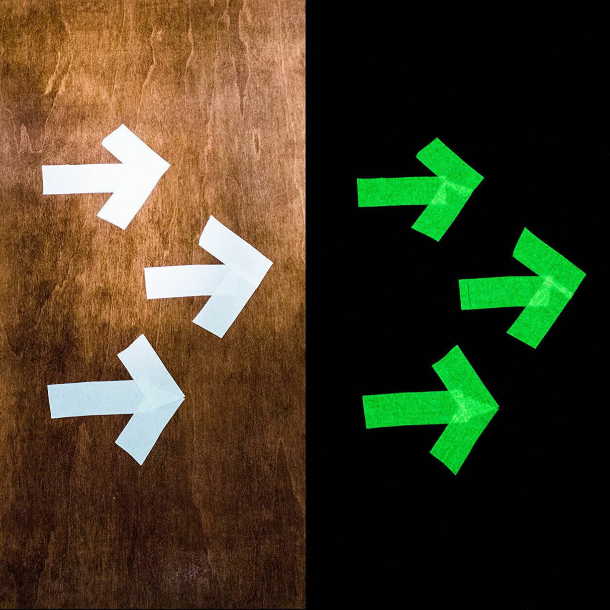 Luminous Fluorescent Night Glow Tape Self Adhesive Safety Sticker