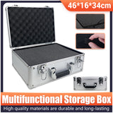 Portable Aluminum Tool Storage Box Equipment Protection Case