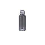 50/100pcs Clear Plastic Bottles with Aluminum Caps Liquid Dispenser Containers
