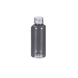 50/100pcs Clear Plastic Bottles with Aluminum Caps Liquid Dispenser Containers