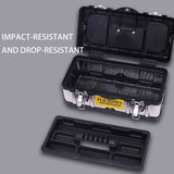 Stainless Steel Toolbox Portable Plastic Storage Case for Warehouse Tools