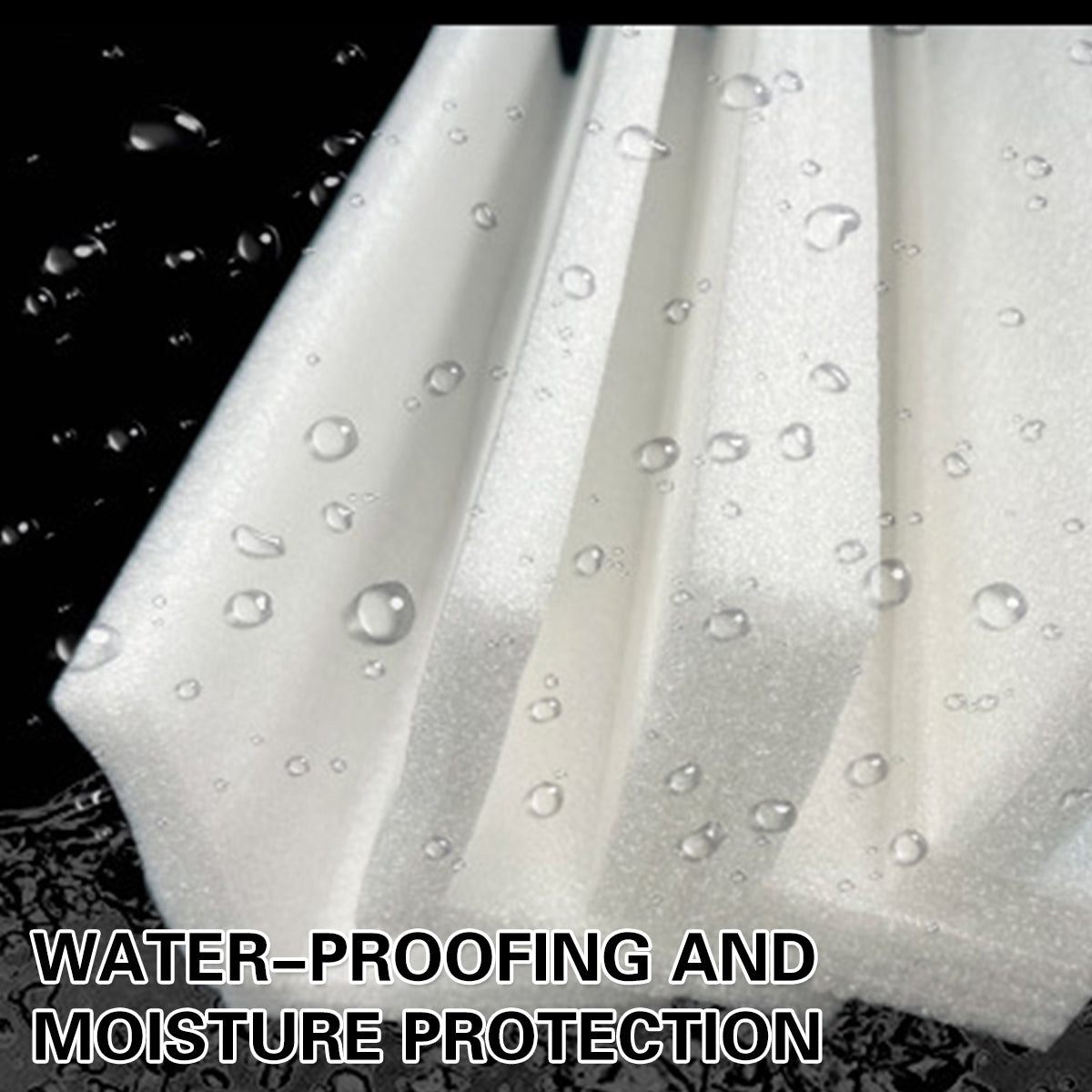 EPE Pearl Cotton L-Shaped Corner Protectors 20PCS for Furniture Cartons