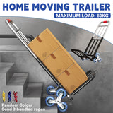 Portable Folding Hand Truck Lightweight Transport Trolley for Warehouse Use