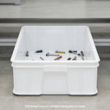 Rectangular Thickened Plastic Storage Box Durable for Warehouse Use