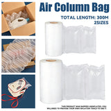 Inflatable Air Column Cushion Roll Shockproof Clear Packaging for Shipping
