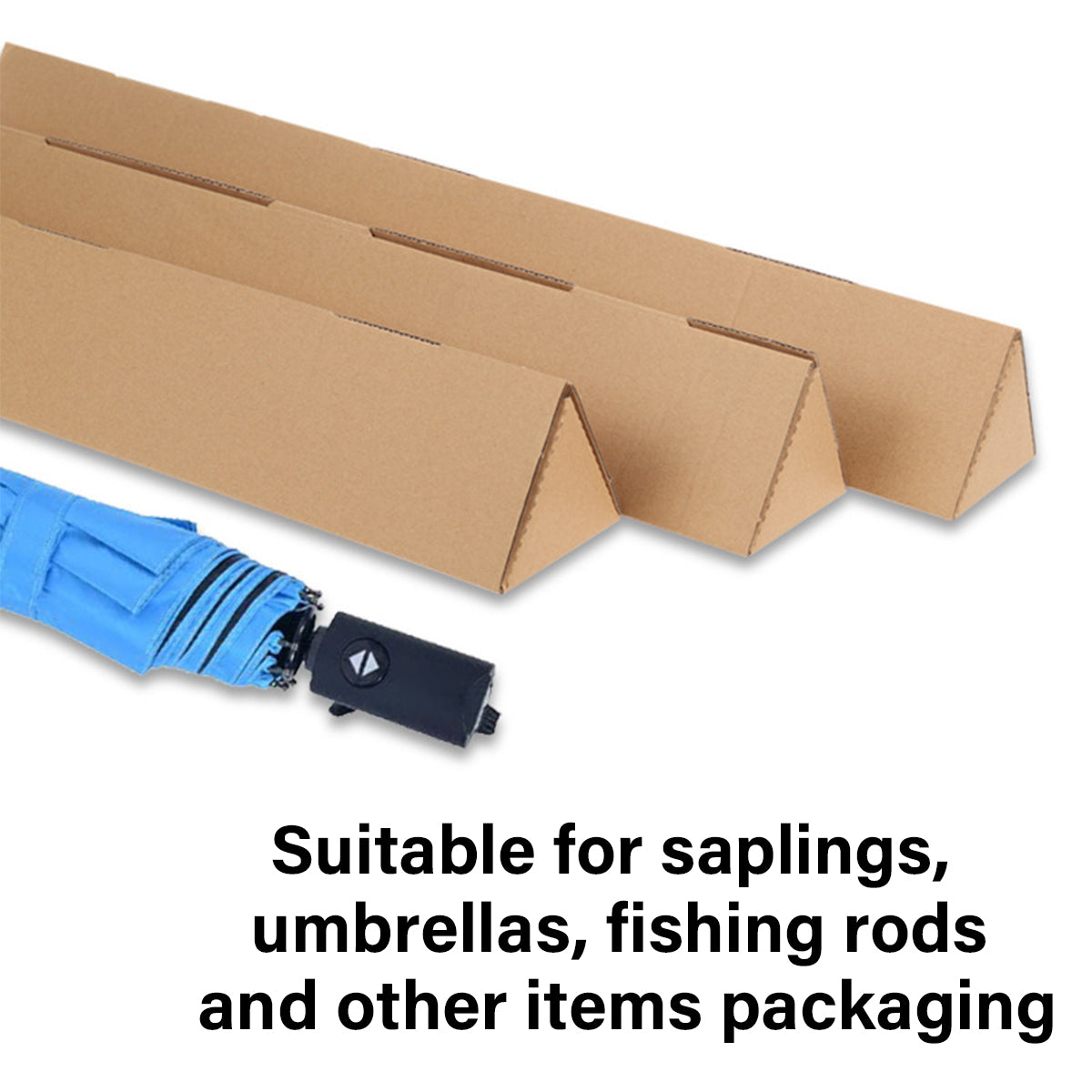 20PCS Triangular Carton Packing Boxes Corrugated Express Shipping Boxes