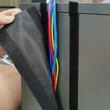 Cable Cover Nylon Sticky Wire Protector Floor Carpet Cord Sleeve
