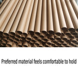 Kraft Paper Packaging Tubes 10PCS Round Poster Storage Containers