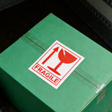 640PCS Fragile Shipping Labels 5×4cm Self Adhesive Carton Warning Stickers