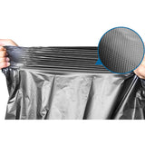 Large Black Garbage Bags 100PCS Heavy Duty Trash Liners