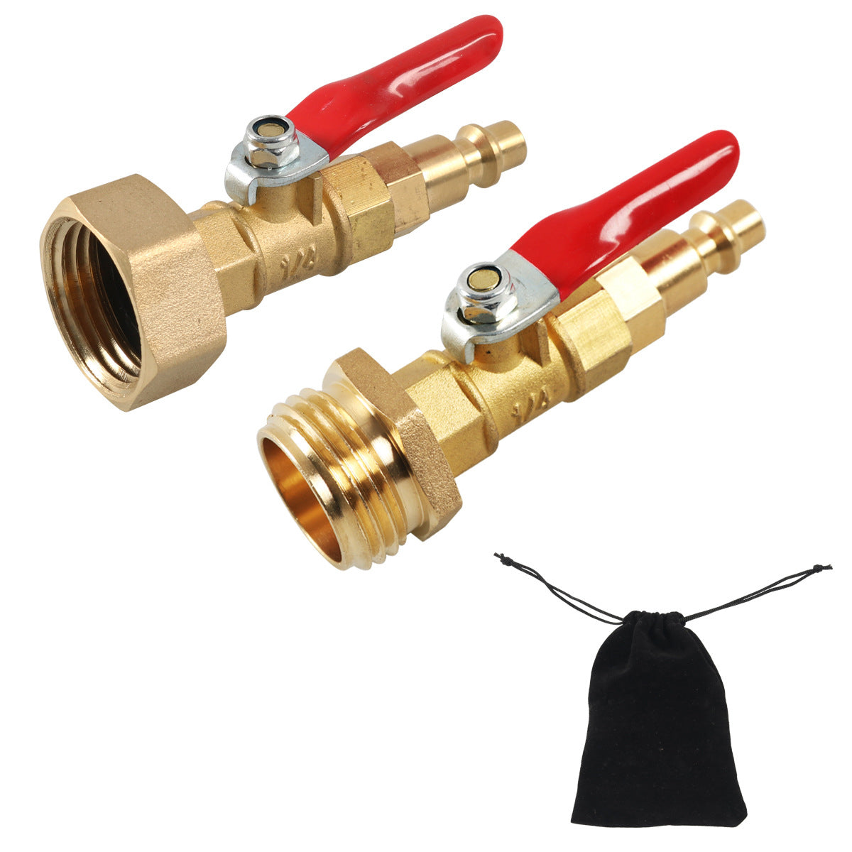 2PCS Antifreeze Winter Joint Tool Durable Brass Water Fittings