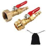 2PCS Antifreeze Winter Joint Tool Durable Brass Water Fittings