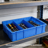 Thickened Plastic Storage Box with 3/6 Compartments for Hardware Tools