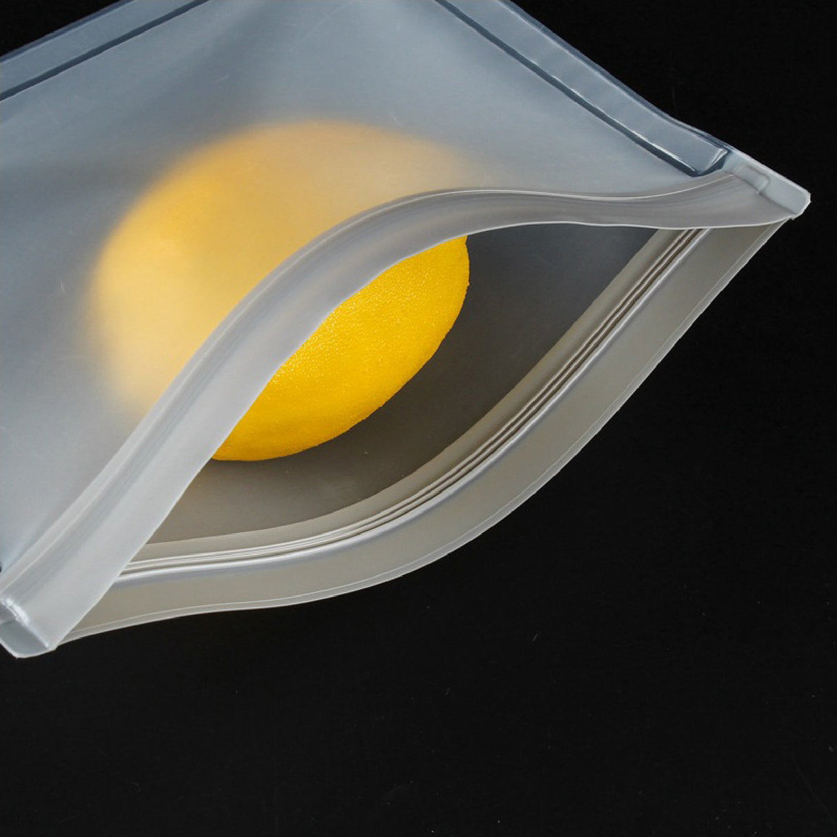 10PCS Reusable Frosted Food Storage Bags Ziplock Freezer Safe