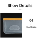 10PCS Reusable Frosted Food Storage Bags Ziplock Freezer Safe