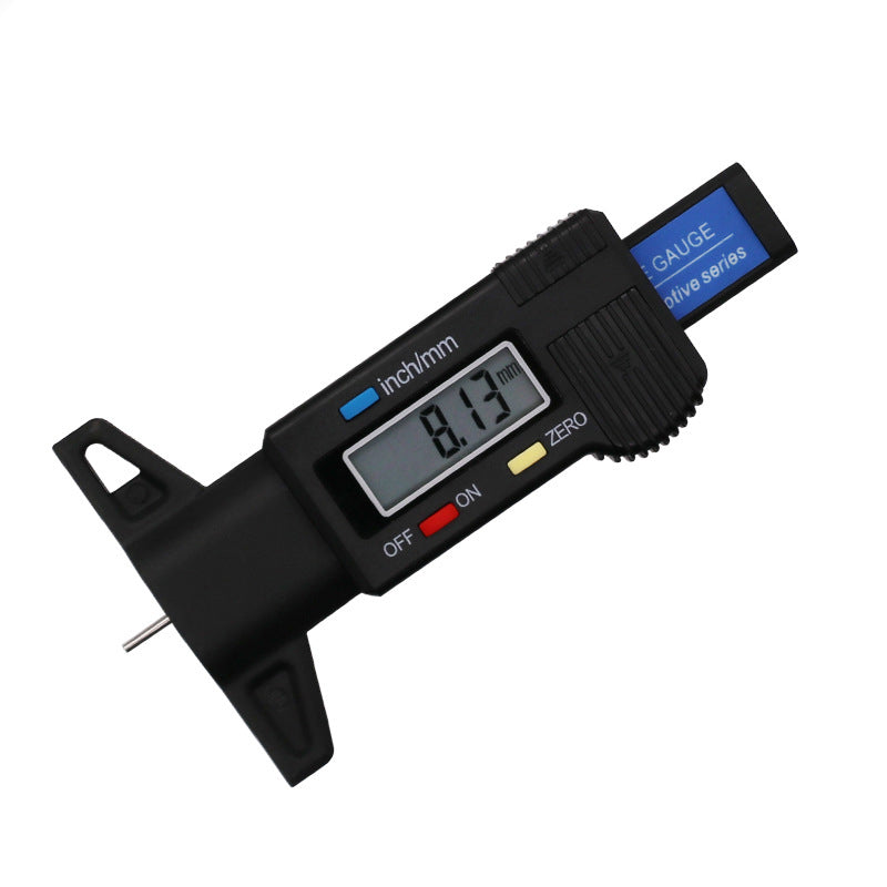 Car Digital Depth Gauge Tyre Tread Brake Pad Caliper LCD