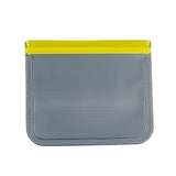 10PCS Reusable Frosted PEVA Food Storage Bags Ziplock Freezer Safe