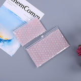 10Pcs PVC Bubble Zipper Bags 15x10cm Travel Storage Pouch