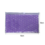 10Pcs PVC Bubble Zipper Bags 15x10cm Travel Storage Pouch
