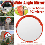 45cm Road Corner Wide-Angle Traffic Safety Mirror 230 Degree