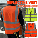 Reflective Safety Vest Breathable High Visibility for Construction Work
