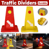 Traffic Divider Safety Cone Reflective Road Construction Warning Marker