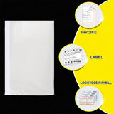 100pcs Clear Resealable Zip Lock Plastic Bags Transparent Storage Packaging